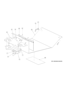 Floor Panel Assembly Diagram and Parts List for M72-CT 53AB5JEZ750-28-HP-3Cylinder-OHV Cub Cadet Lawn Tractor